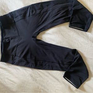 Lululemon Cropped Black Leggings Size 12